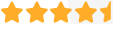 4.5 satisfaction stars